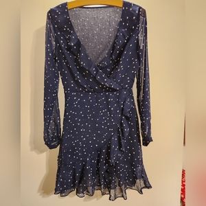 Star Wrap Dress